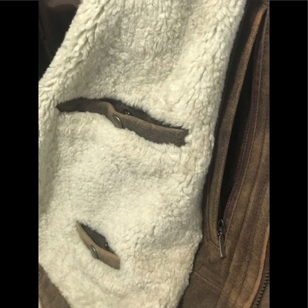 🎉HP🎉Men’s Wilson’s Leather Pelle Studio suede coat - Picture 7 of 16